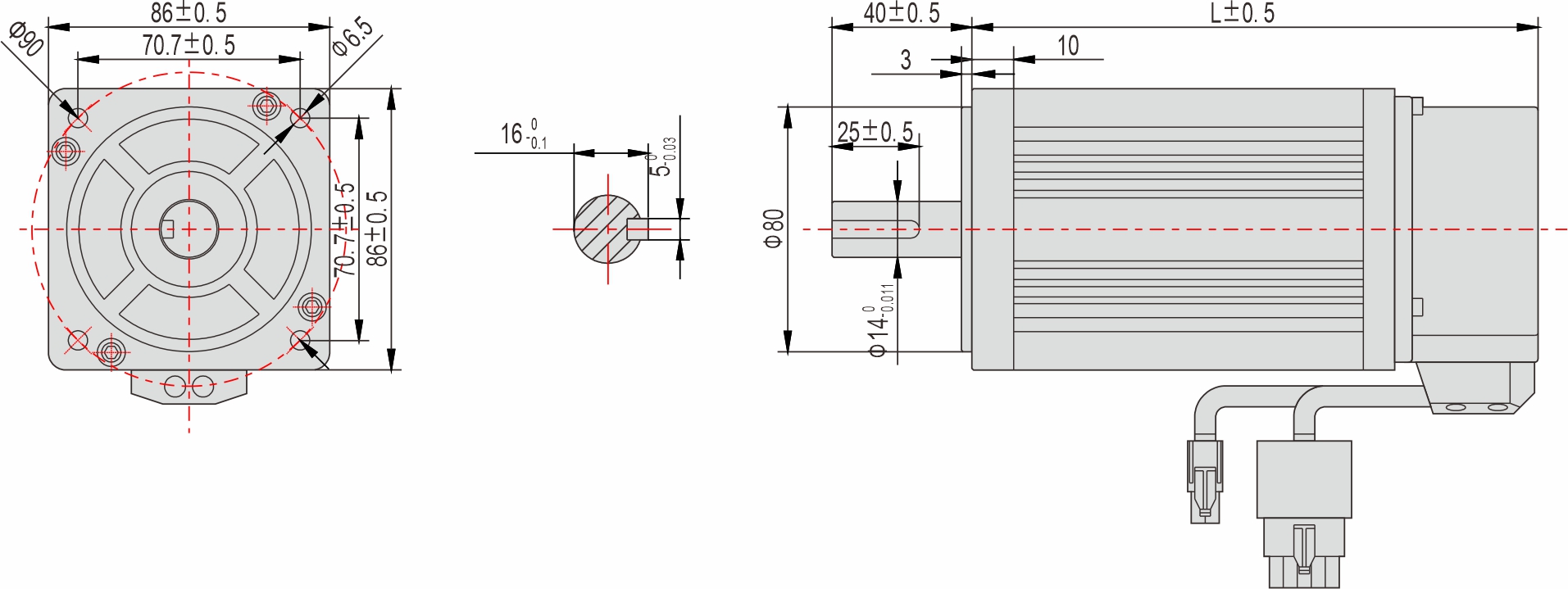 86mm 伺服馬達 86mm 伺服馬達