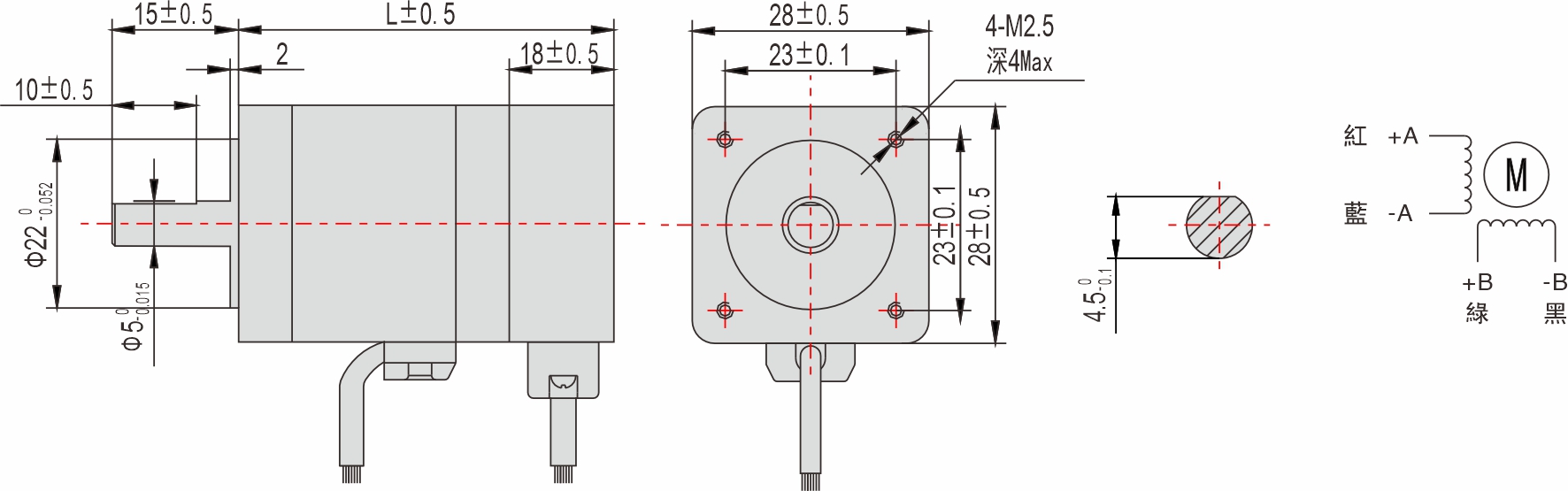 28mm 系列 閉回路步進(jìn)馬達(dá) 28mm 系列 閉回路步進(jìn)馬達(dá)