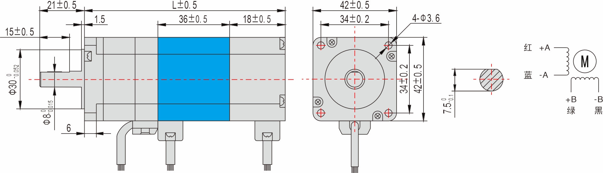 42mm 系列 帶煞車(chē)閉回路步進(jìn)馬達(dá) 42mm 系列 帶煞車(chē)閉回路步進(jìn)馬達(dá)