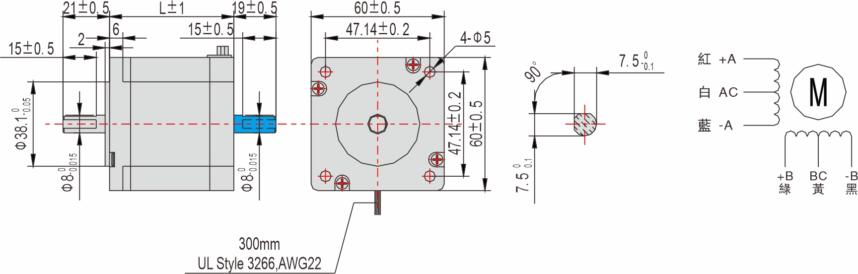 英士達(dá)機(jī)電 60mm步進(jìn)馬達(dá) 英士達(dá)機(jī)電 60mm步進(jìn)馬達(dá)